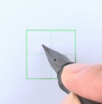 硬笔书法入门：横折折折钩+横折斜钩的写法练习