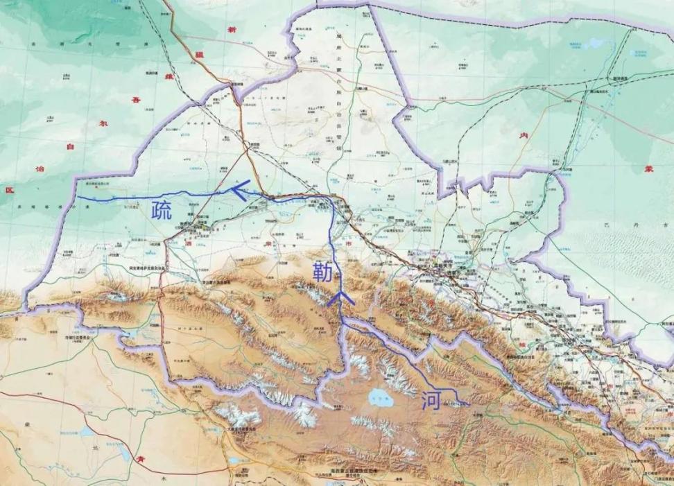 中国河流图怎么画？中国六大区域划分图