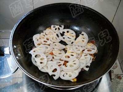 干锅西兰花藕片
